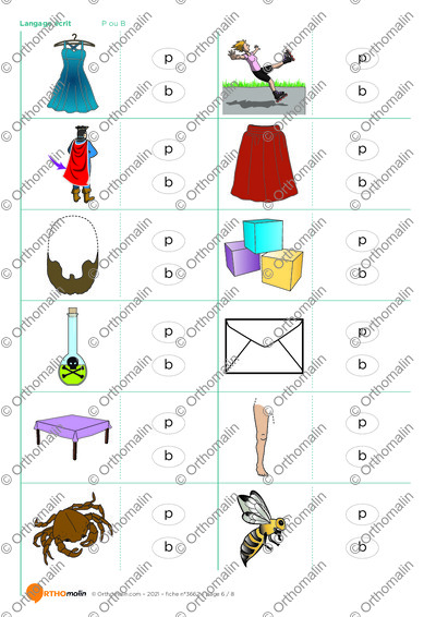 Page 6 de la fiche