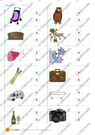 Page 8 de la fiche