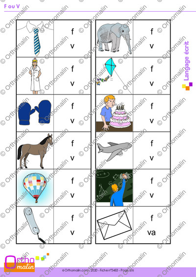 Page 6 de la fiche