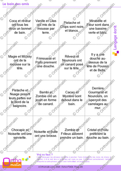 Page 5 de la fiche