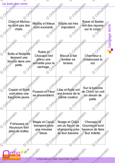 Page 6 de la fiche