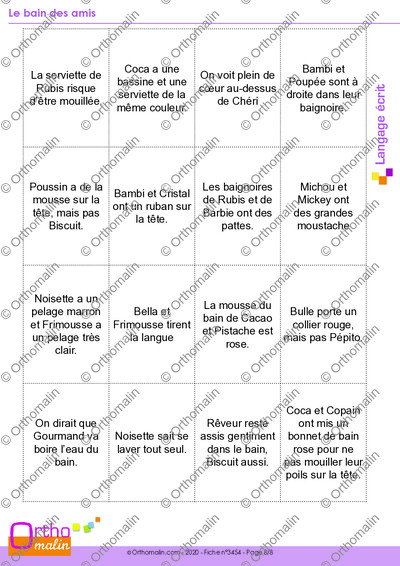 Page 8 de la fiche