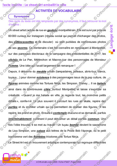 Page 15 de la fiche