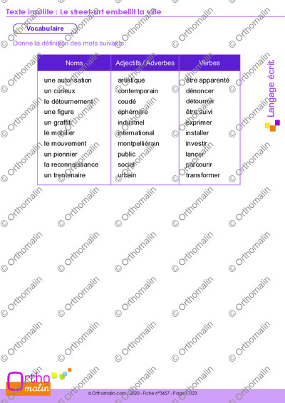 Page 17 de la fiche