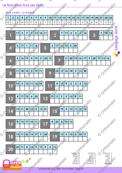 Page 2 de la fiche