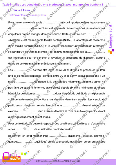 Page 13 de la fiche