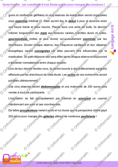 Page 16 de la fiche