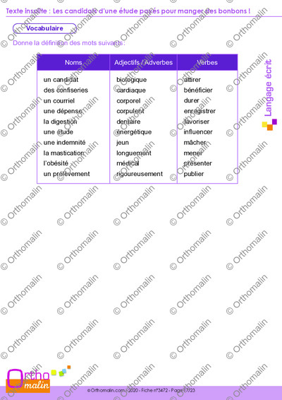 Page 17 de la fiche