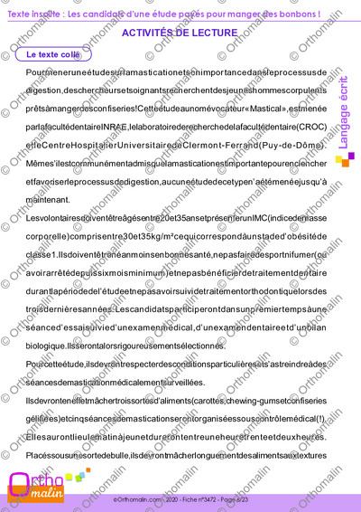 Page 6 de la fiche