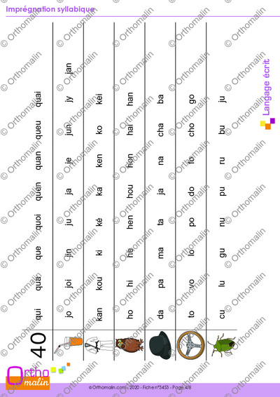 Page 4 de la fiche