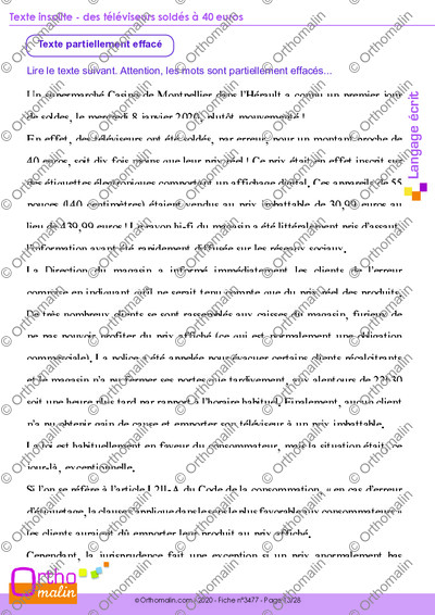 Page 13 de la fiche