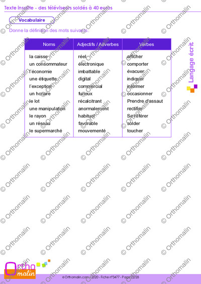 Page 22 de la fiche