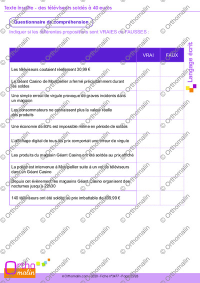 Page 25 de la fiche