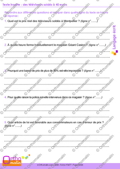 Page 26 de la fiche