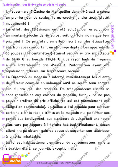 Page 5 de la fiche