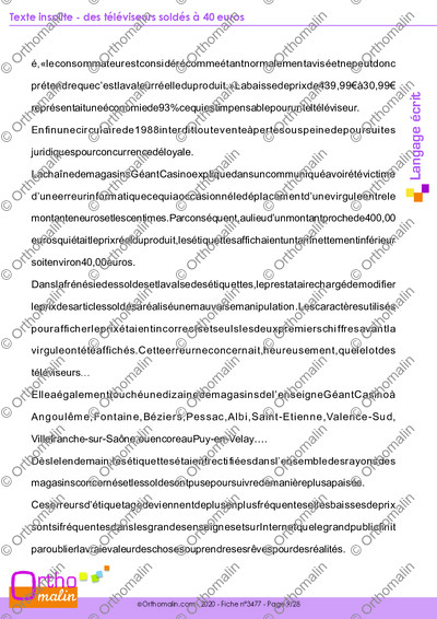 Page 9 de la fiche