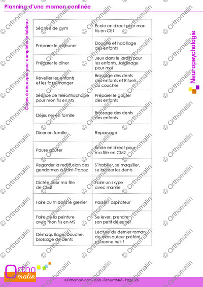 Page 3 de la fiche
