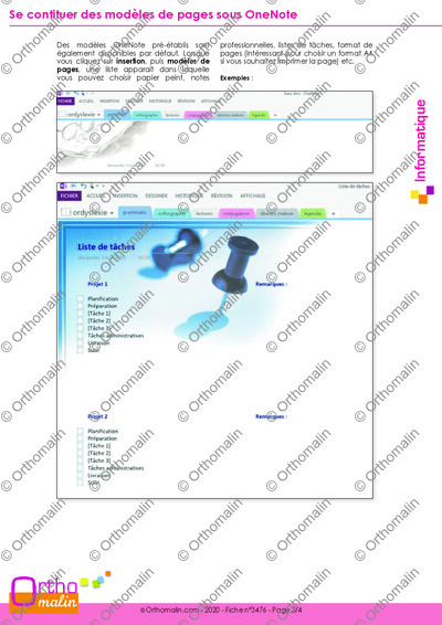 Page 3 de la fiche