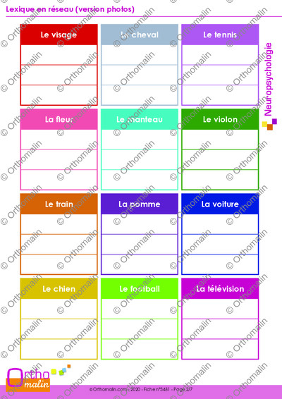 Page 2 de la fiche