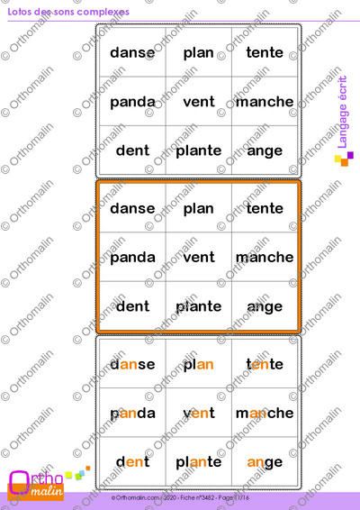 Page 11 de la fiche
