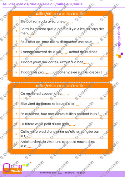 Page 8 de la fiche