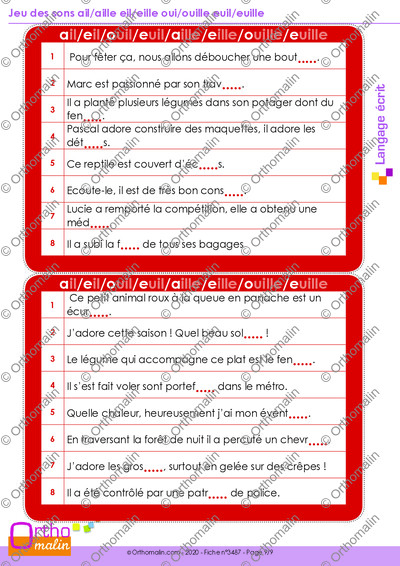 Page 9 de la fiche
