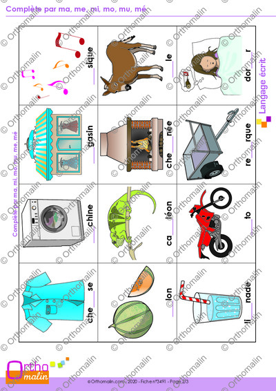 Page 2 de la fiche