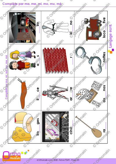 Page 3 de la fiche