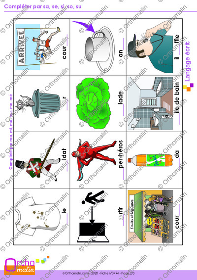 Page 2 de la fiche
