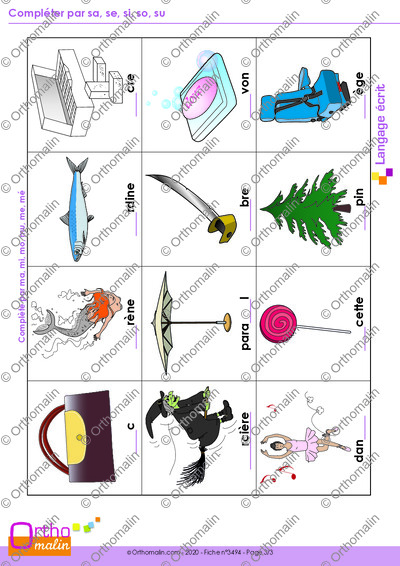 Page 3 de la fiche