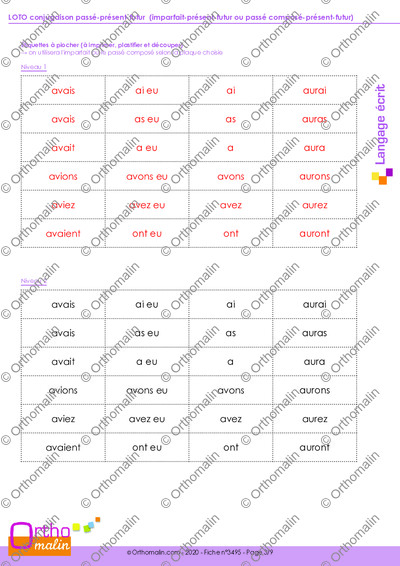 Page 3 de la fiche