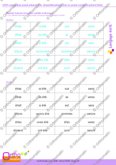 Page 5 de la fiche