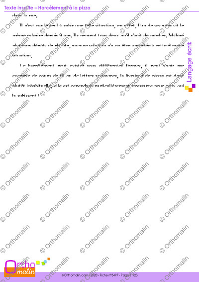 Page 11 de la fiche