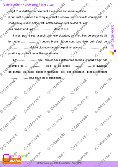 Page 14 de la fiche