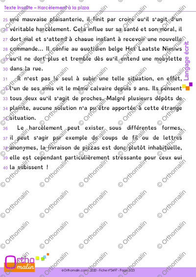 Page 5 de la fiche