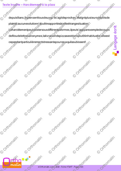 Page 7 de la fiche