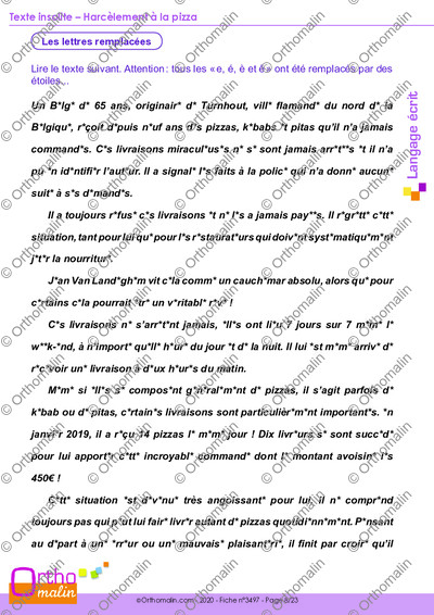 Page 8 de la fiche