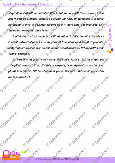 Page 9 de la fiche