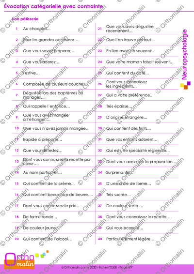 Page 4 de la fiche