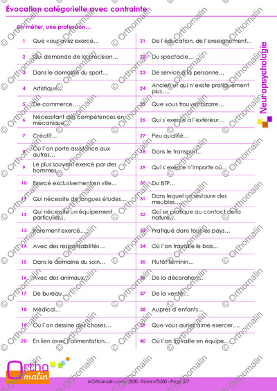 Page 5 de la fiche