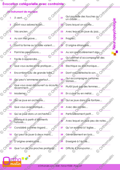 Page 6 de la fiche