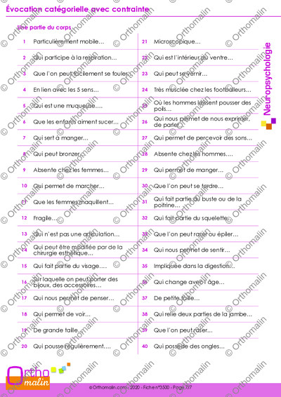 Page 7 de la fiche