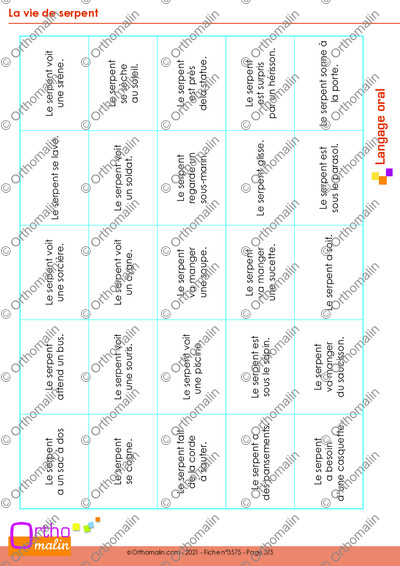 Page 3 de la fiche