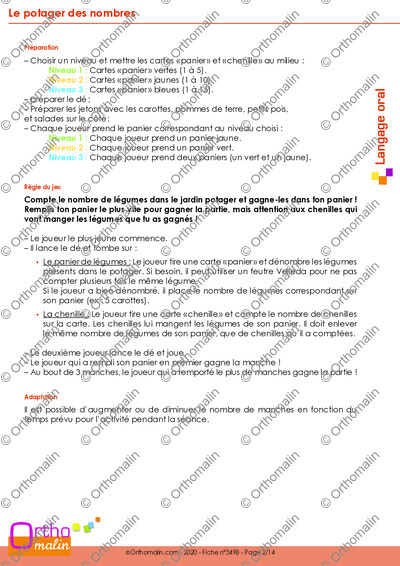 Page 2 de la fiche