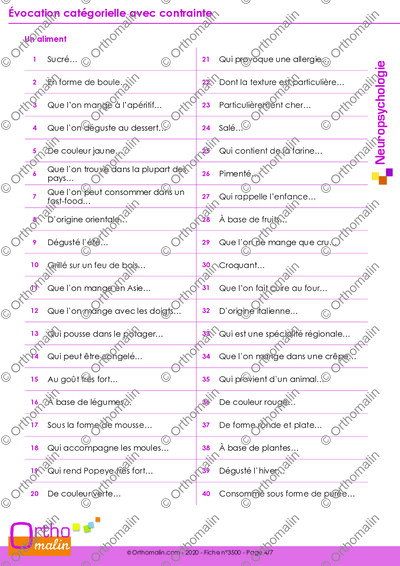 Page 4 de la fiche