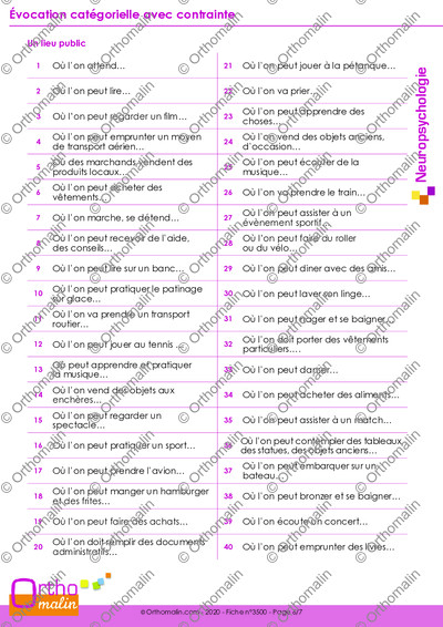 Page 6 de la fiche