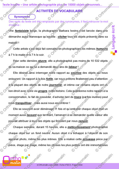 Page 15 de la fiche