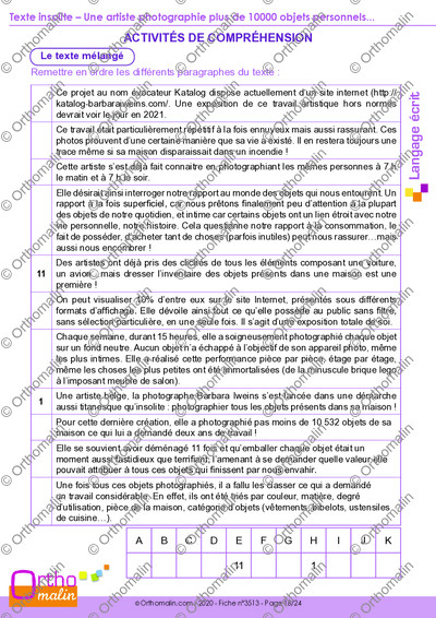 Page 18 de la fiche