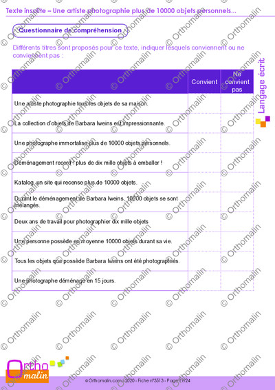 Page 19 de la fiche