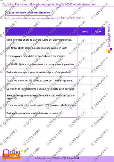Page 20 de la fiche
